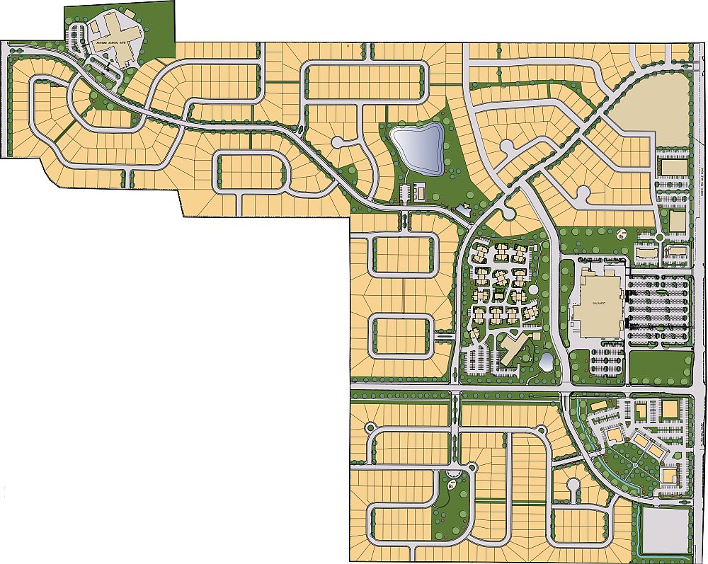 Bridgetower West Plat Map. View Homesites